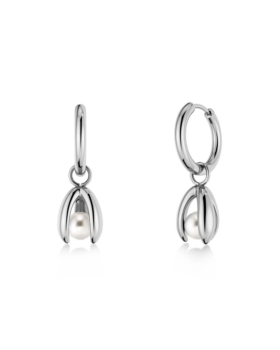 Edblad - Moonrave Hoops S Silver