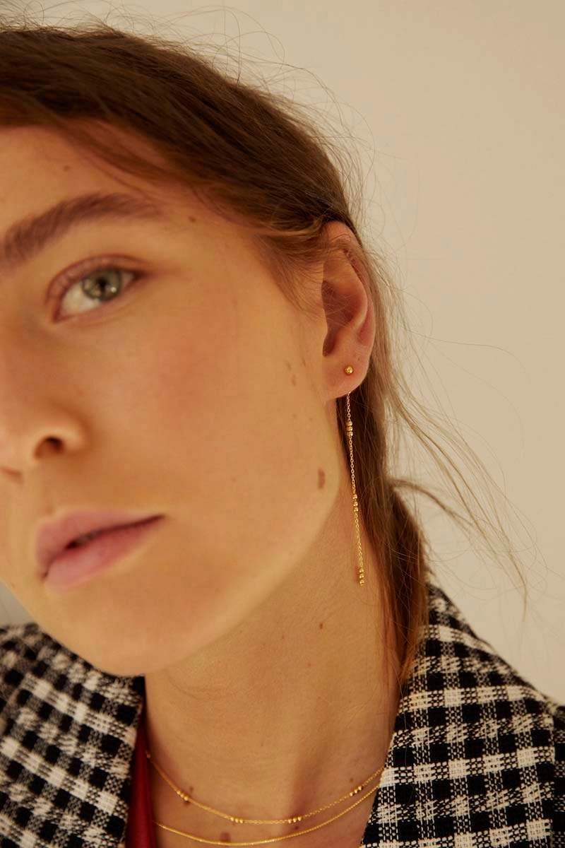 Saint Back Chain Gold -CU Jewellery - Snabb frakt & paketinslagning - Nordicspectra.se