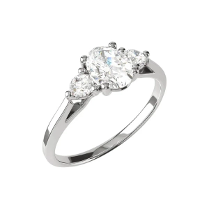 Eterna 20 White Gold - Wedding & engagement rings - Schalins - Scandinavian design - Nordic Spectra