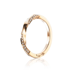 Viking & Stars Ring Gold