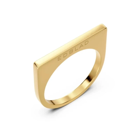 Twiggy Ring i 14K guldpläterat stål från Edblad