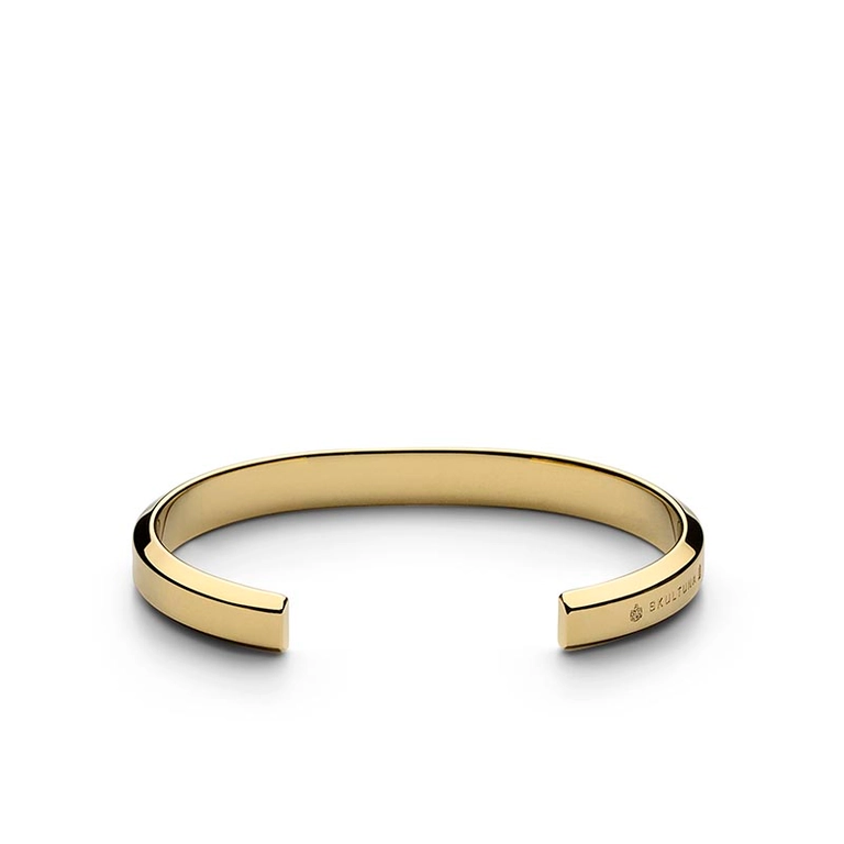 Icon Cuff - Gold Plated - Skultuna - Snabb frakt & paketinslagning - Nordicspectra.se