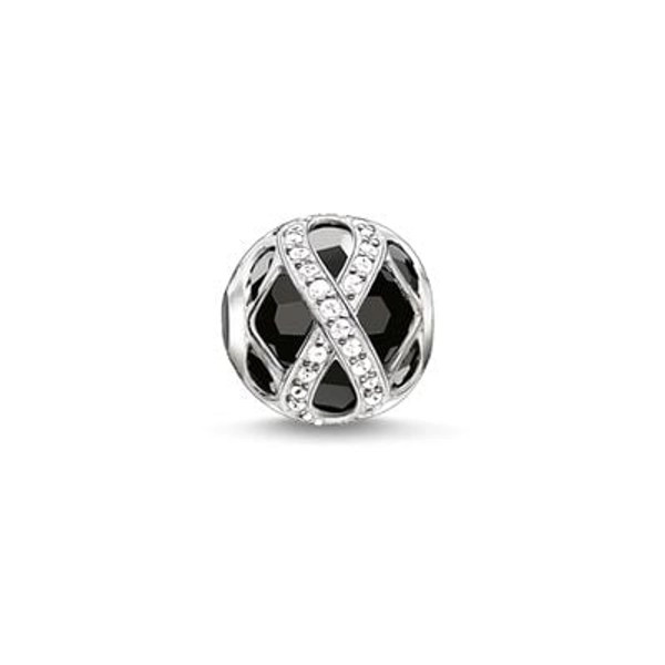 Karma Bead Evighet Onyx - Thomas Sabo berlock - Snabb frakt & paketinslagning - Nordicspectra.se