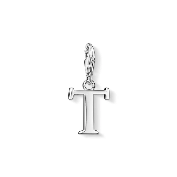 Charm-Anhänger Buchstabe T von Thomas Sabo, Schneller Versand - Nordicspectra.de