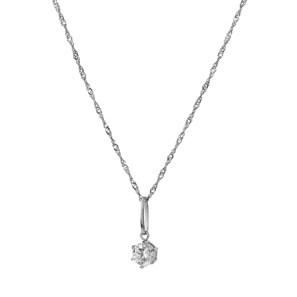 NOVA Crystal Halsband Stål - Astrid & Agnes - Snabb frakt & paketinslagning - Nordicspectra.se