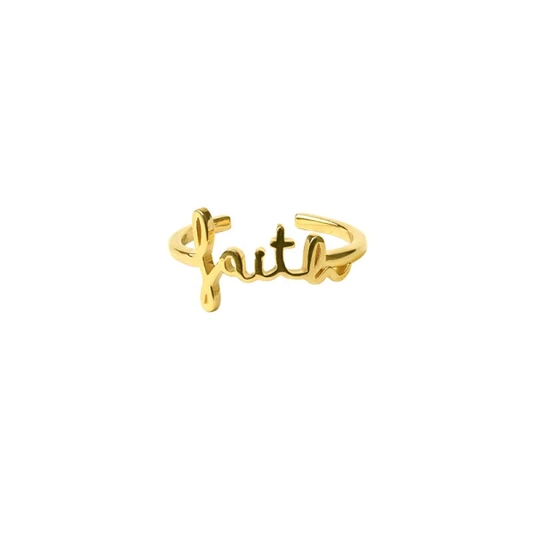 Faith Ring Gold från Emma Israelsson