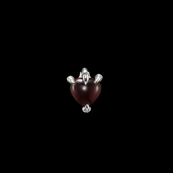 Claw Stud Red Garnet - Maria Nilsdotter - 1-2 dagars leverans - Nordic Spectra