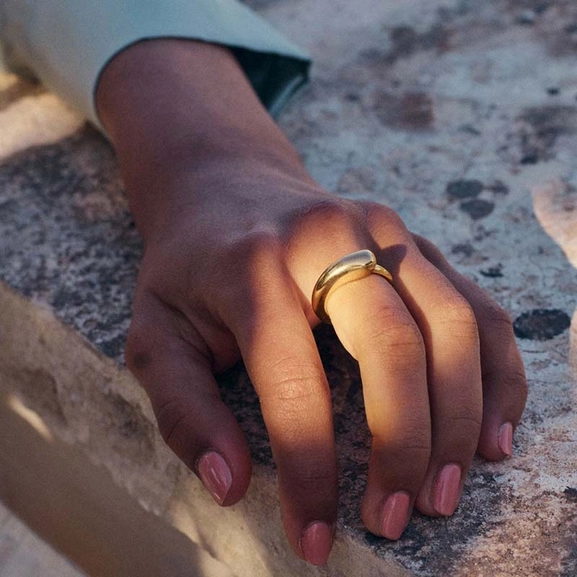 Paisley Ring Gold - Edblad - Snabb frakt & paketinslagning - Nordicspectra.se