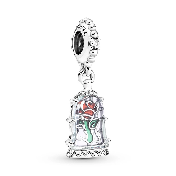 Disney Die Schöne und das Biest Verzauberte Rose Charm-Anhänger von PANDORA, Schneller Versand - Nordicspectra.de