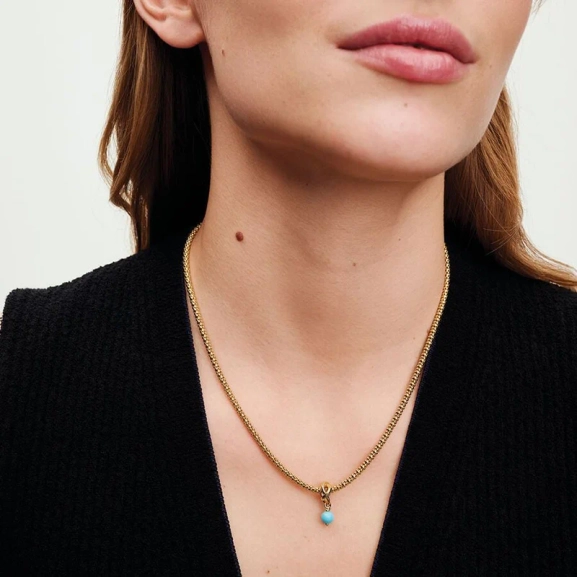 Månadssten December Guld Berlock - PANDORA - 1-2 dagar leverans - Gratis paketinslagning