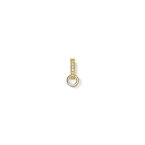 Charm Carrier Gold mit Steine von Thomas Sabo, Schneller Versand - Nordicspectra.de