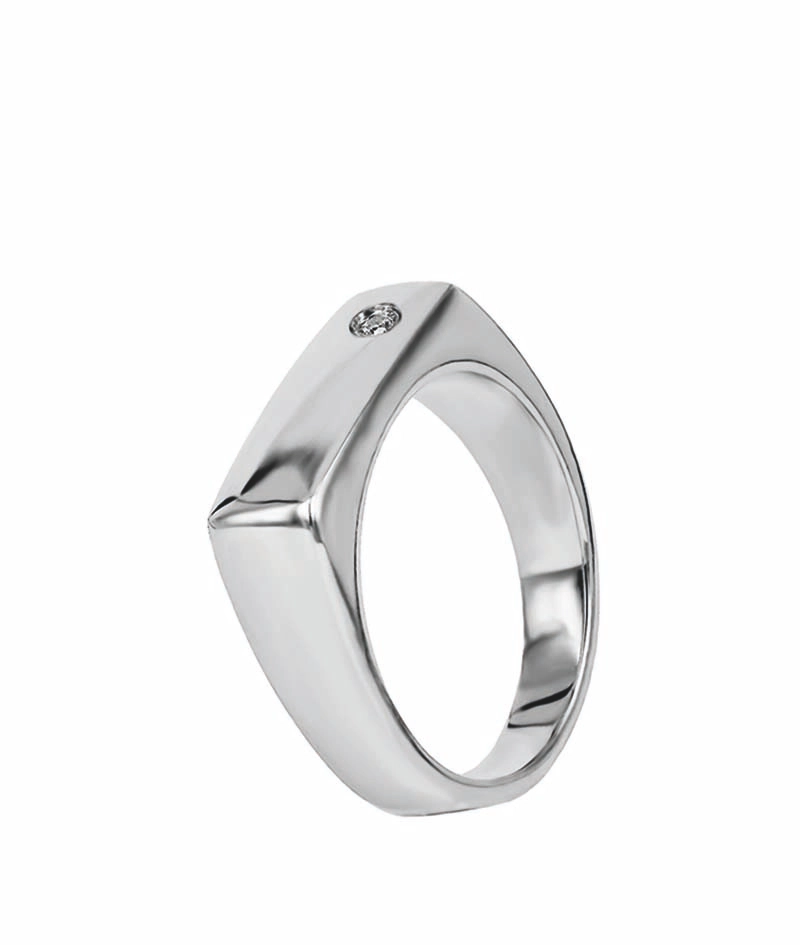 NOUR Stone Ring Stål - Astrid & Agnes - Snabb frakt & paketinslagning - Nordicspectra.se