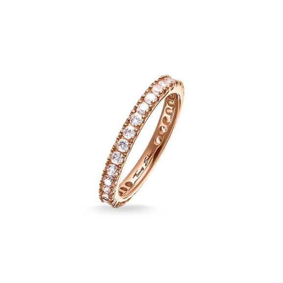 Eternity Ring Pavé Rosé - Thomas Sabo ringar - Snabb frakt & paketinslagning - Nordicspectra.se