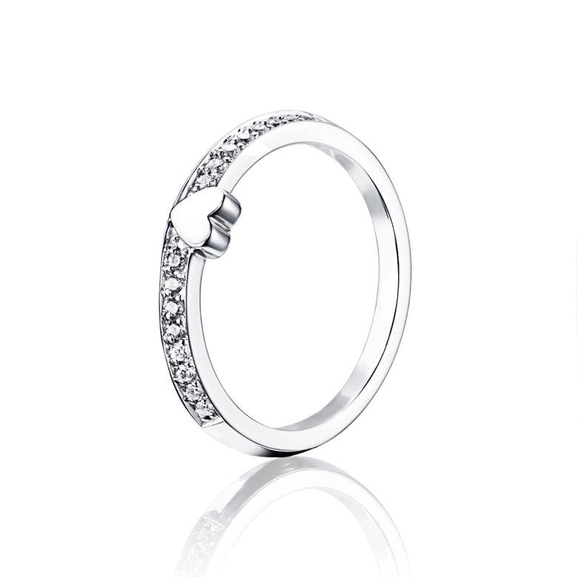 Paramour Love Thin Ring White Gold - Efva Attling ringar - Snabb frakt & paketinslagning - Nordicspectra.se