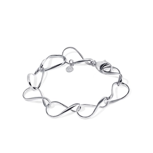 Eternal Flow Armband Silver - Snabb frakt & fri paketinslagning - Nordicspectra.se