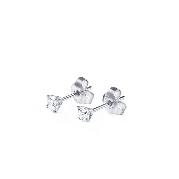 Stella Diamond Earrings White Gold - Nordic Spectra - Suuri valikoima & ilmainen lahjapaketointi - Nordicspectra.fi