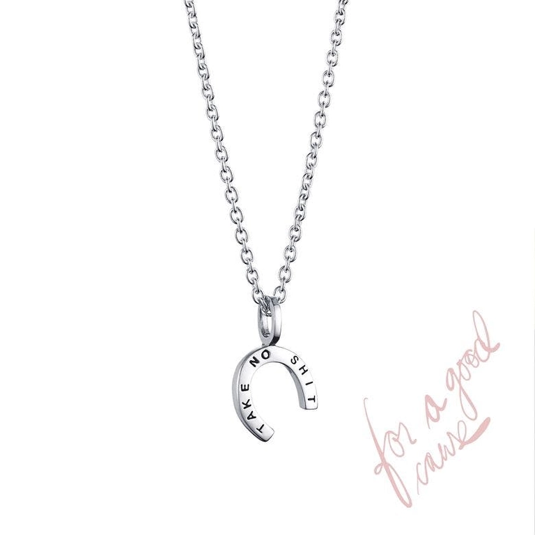Take No Shit Small Pendant - Efva Attling halsband - Snabb frakt & paketinslagning - Nordicspectra.se