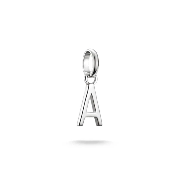 CC Connect Bokstav A i silver