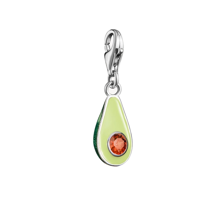 Charm-Anhänger Avocado Silber - Thomas Sabo - Nordic Spectra