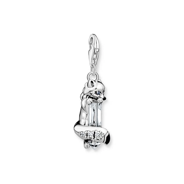 Charm-hängsmycke räv silver - Thomas Sabo berlock - Snabb frakt & paketinslagning - Nordicspectra.se