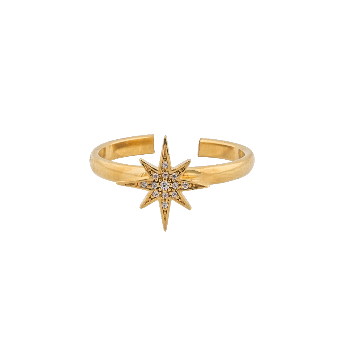 CU Jewellery - One Star Ring Gold