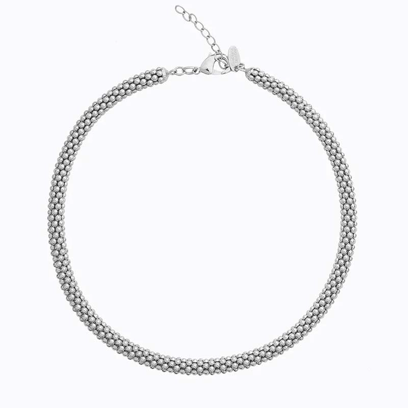 Caroline Svedbom - Classic Rope Necklace Rhodium