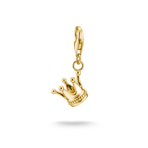 Small Crown Charm Gold - Thomas Sabo - Suuri valikoima & ilmainen lahjapaketointi - Nordic Spectra