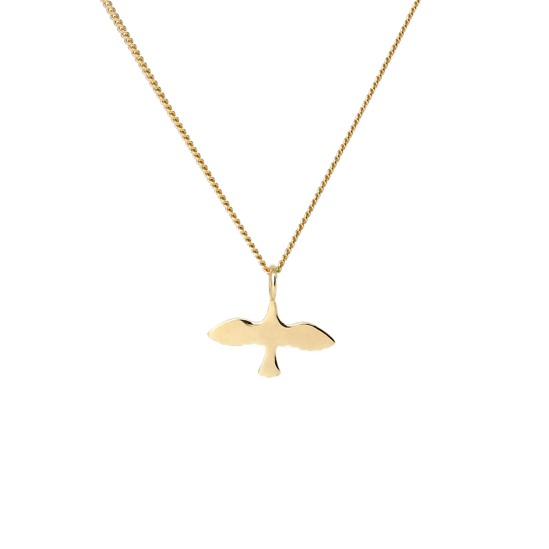 Emma Israelsson – Mini Dove Necklace Gold