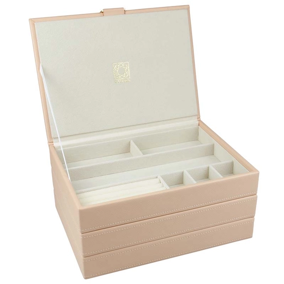 Smyckeskrin Stories Stackable Puderrosa - Snabb frakt & paketinslagning - Nordicspectra.se