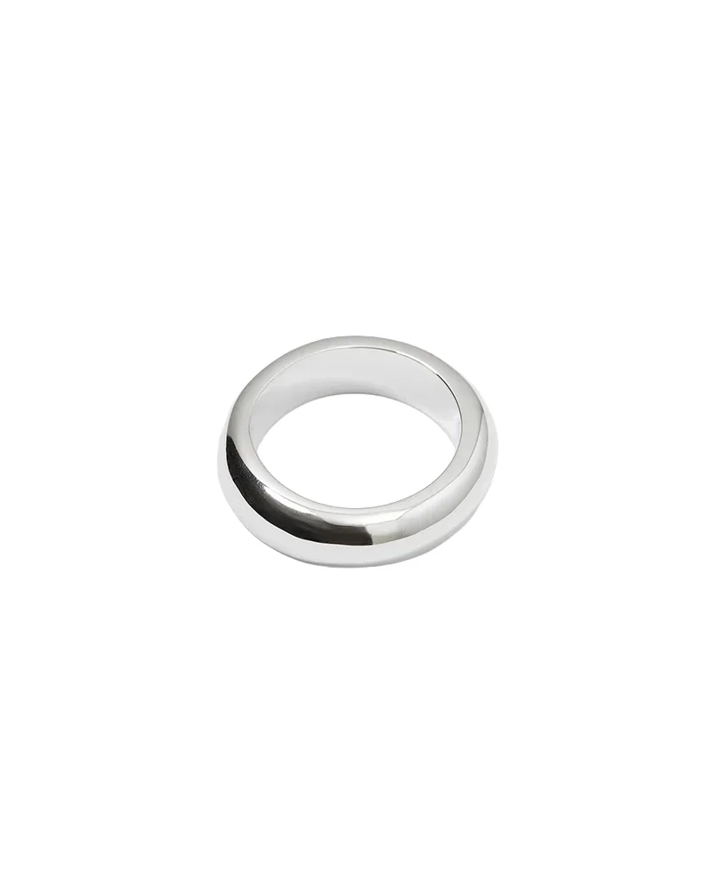 Syster P – Bolded Big Ring Silver
