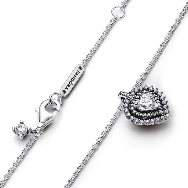 Glittrande Hängsmycke och Halsband - PANDORA - Snabb leverans & paketinslagning - Nordic Spectra