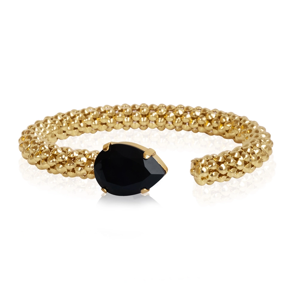 Caroline Svedbom - Classic Rope Bracelet Gold Jet