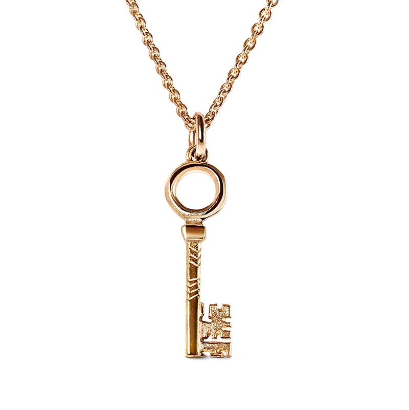 Key Necklace Gold - Nordic Spectra - Suuri valikoima & ilmainen lahjapaketointi - Nordicspectra.fi