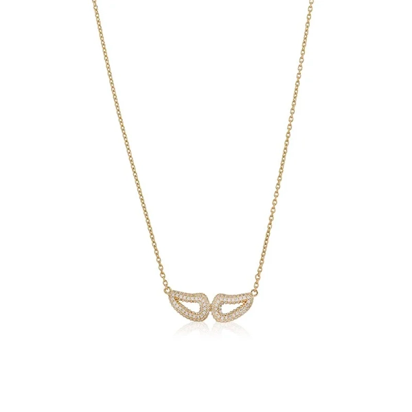 Classy Mini Wings Necklace Gold - Carolina Gynning - Nykyaikaisia ​​merkityksellisiä koruja - Nordic Spectra