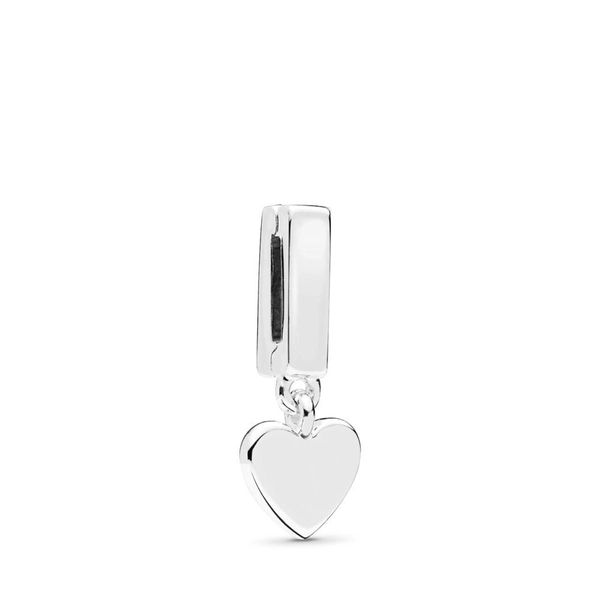 PANDORA Reflexions Dangling Heart Silver Clip Berlock - PANDORA - Snabb frakt & paketinslagning - Nordicspectra.se