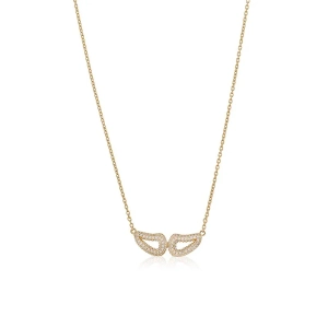 Classy Mini Wings Halsband Guld - Carolina Gynning - Moderna smycken med en betydelse - Nordic Spectra