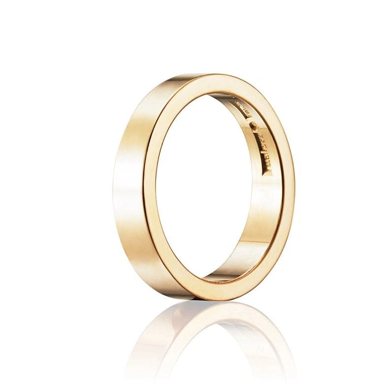 Efva Attling - Irregular Slim Ring Gold