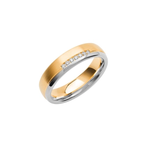 SR4009 Gold/White Gold - Wedding & engagement rings - Schalins - Scandinavian design - Nordic Spectra
