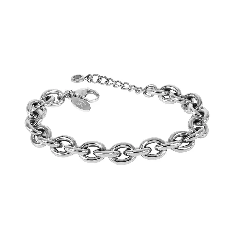 Astrid & Agnes - RUBY Small Armband Stål