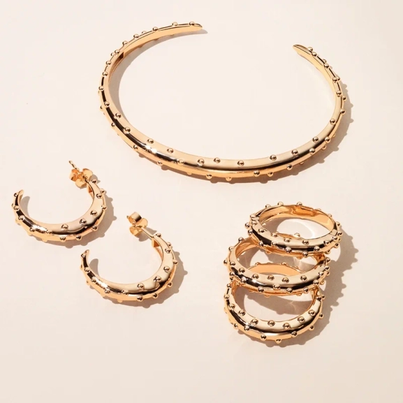 Dot Dew Ring Gold - Emma Israelsson - Snabb frakt & paketinslagning - Nordic Spectra