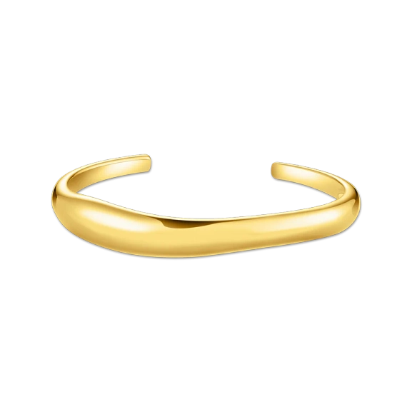 Bangle Organisk Form Gold - Thomas Sabo - Snabb leverans & paketinslagning - Nordic Spectra