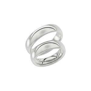 220-6 Silver - Vigsel- & förlovningsringar - Schalins - Fri storleksändring* - Nordic Spectra