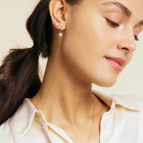 Crown Studs L Gold - Edblad - Snabb frakt & paketinslagning - Nordic Spectra