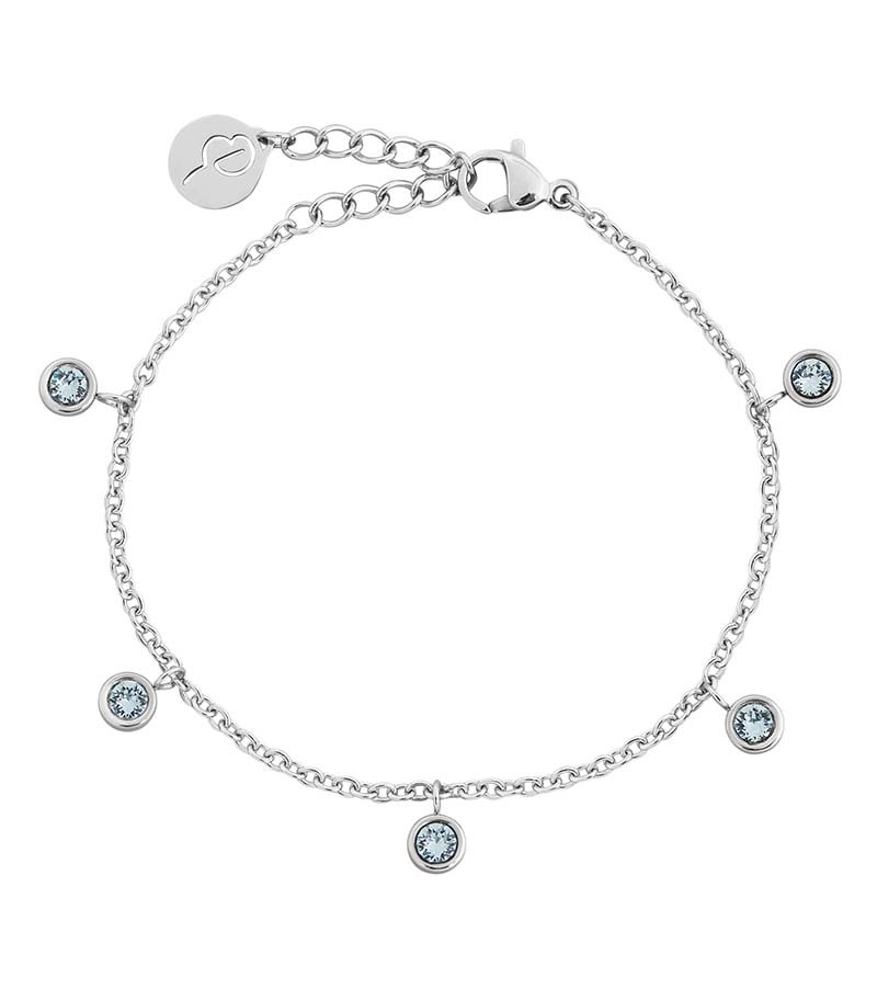 Dew Drop Bracelet Multi Aqua Steel - Edblad - Snabb frakt & paketinslagning - Nordicspectra.se