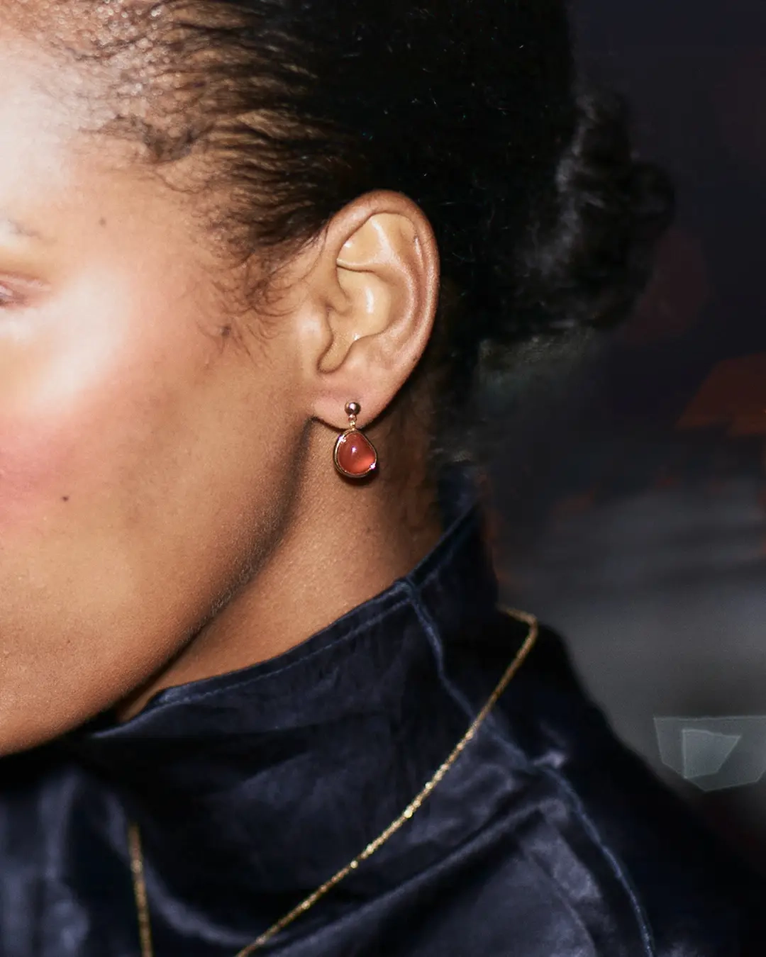 Agatha Earrings S Red Gold - Edblad - Snabba leveranser - Gratis paketinslagning