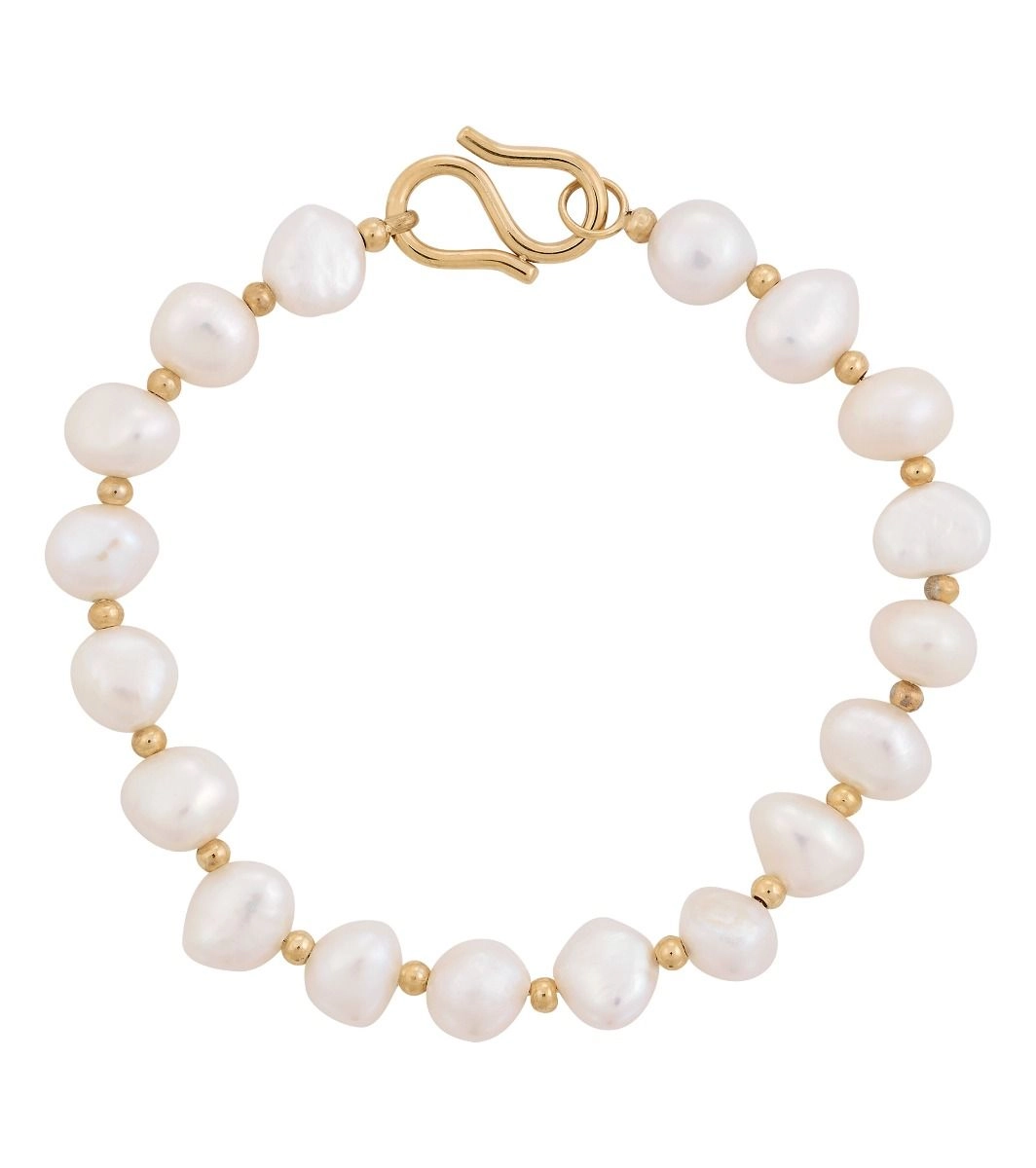 Edblad - Iris Pearl Bracelet White Gold