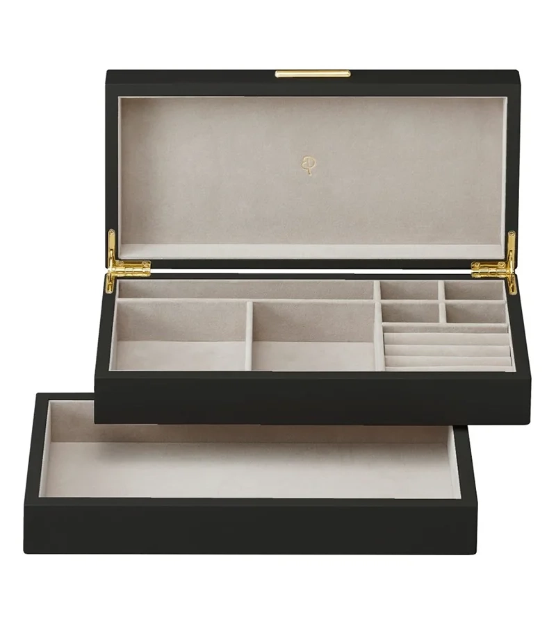 Jewellery Box L Black Gold - Edblad - Snabb leverans - Gratis paketinslagning