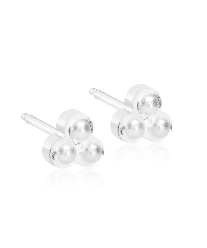 Blomdahl - MP Clover Pearl 6 mm White