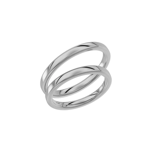 240-2.5 White Gold - Wedding & engagement rings - Schalins - Scandinavian design - Nordic Spectra