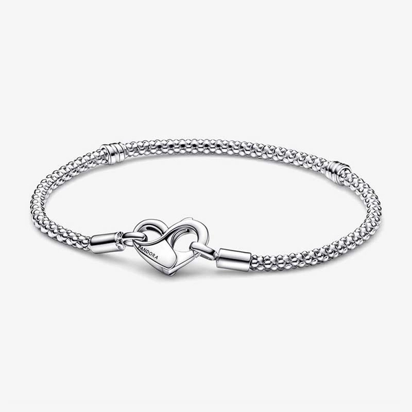 Armband mit Infinity Herzverschluss von PANDORA, Schneller Versand - Nordicspectra.de